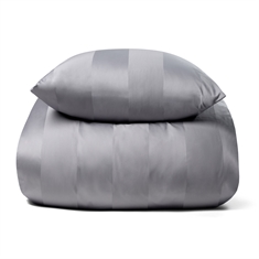 Luksus sengetøj - Gråt eksklusivt sengesæt i 100% bomuldssatin fra By Borg